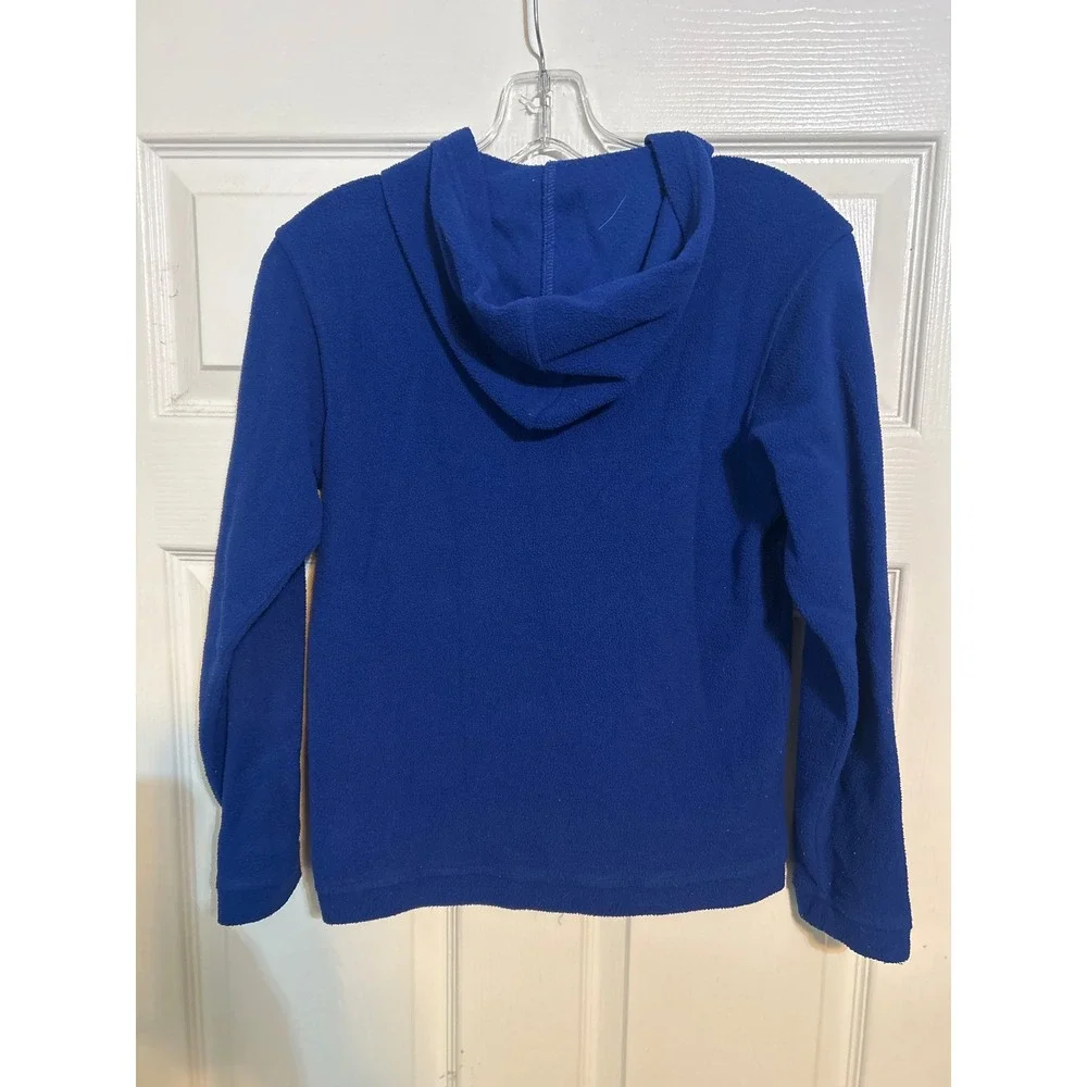 Regatta Great Outdoors Blue Fleece Zip Up Hoodie Jacket Kids Size 11 12 YRS - Picture 3 of 3
